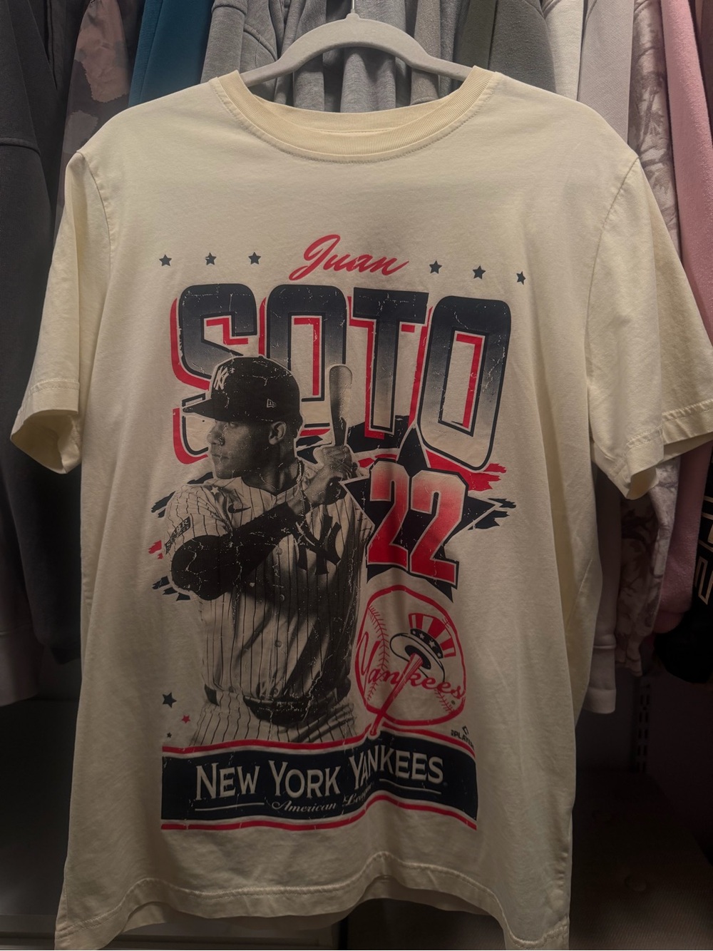 New Era Cream Graphic Tee